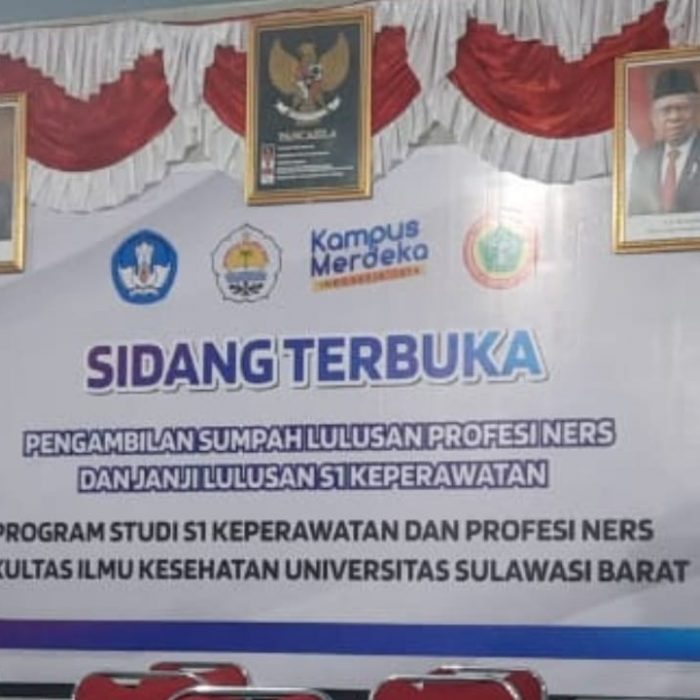 FIKES UNSULBAR KEMBALI LAKSANAKAN PENYUMPAHAN PROFESI NERS